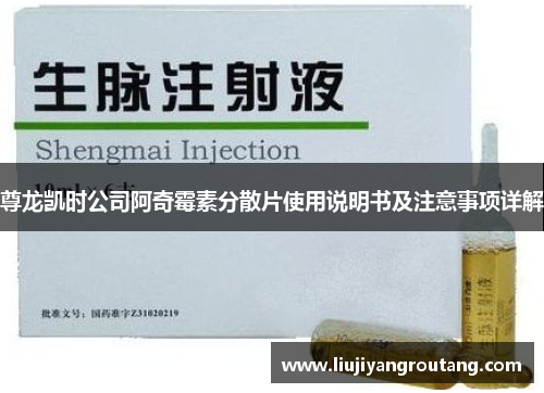 尊龙凯时公司阿奇霉素分散片使用说明书及注意事项详解